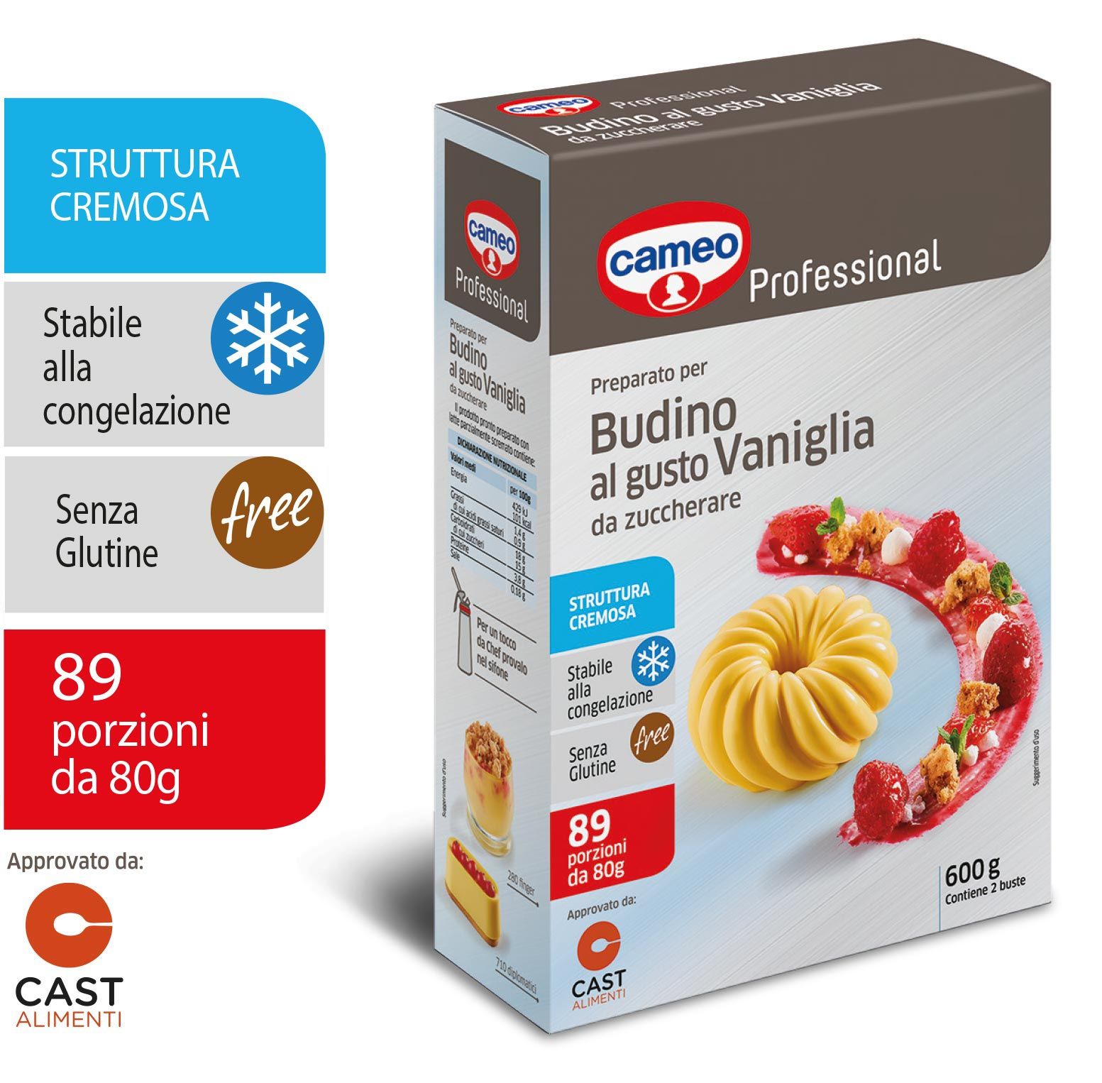 Budino al gusto Vaniglia