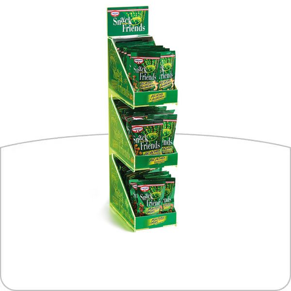 Snack friends espositore fluo