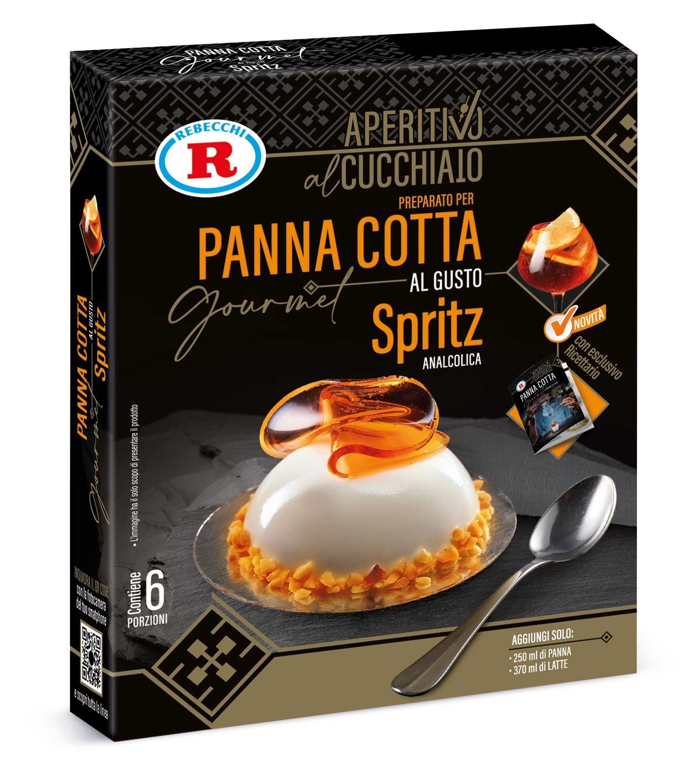 Panna cotta allo spritz Rebecchi