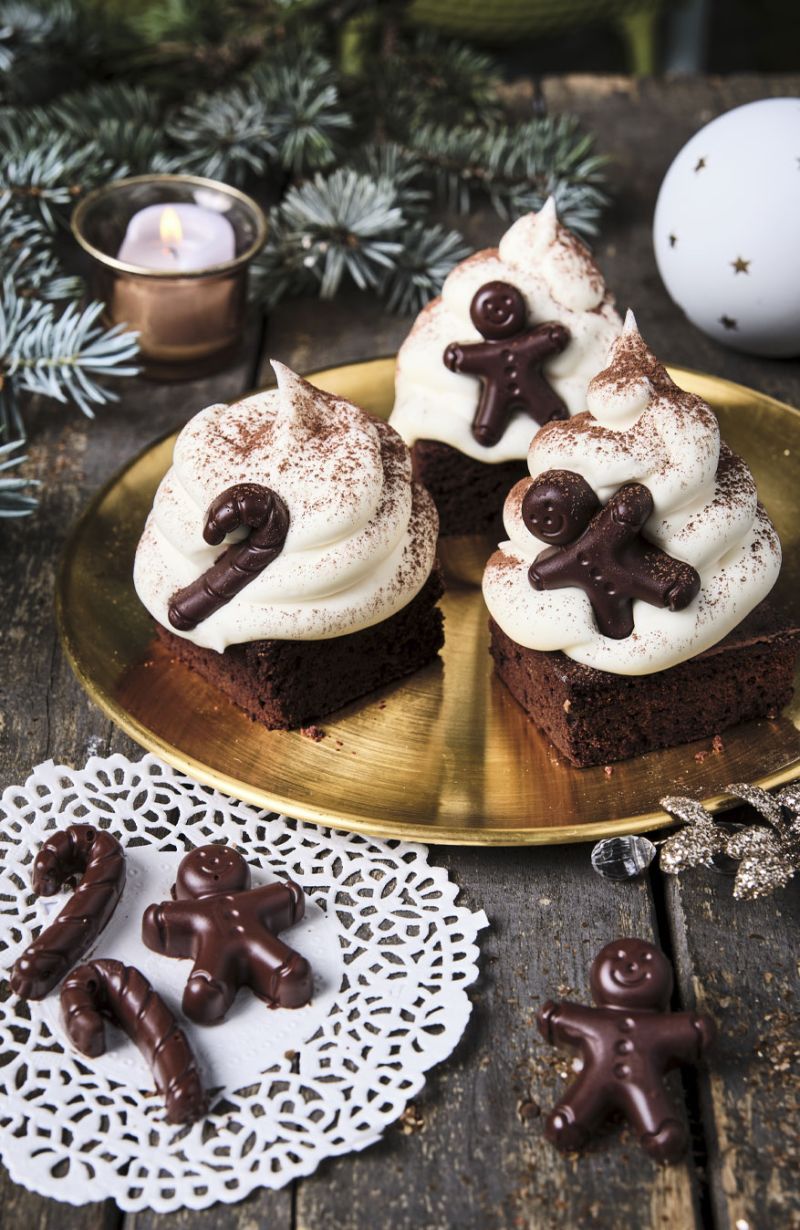 Ricetta di Natale: Brownies alla panna