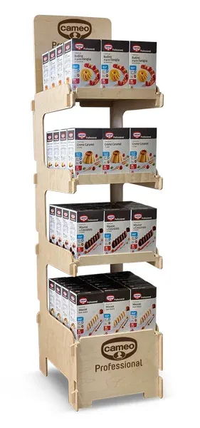 Espositore cameo professional in legno