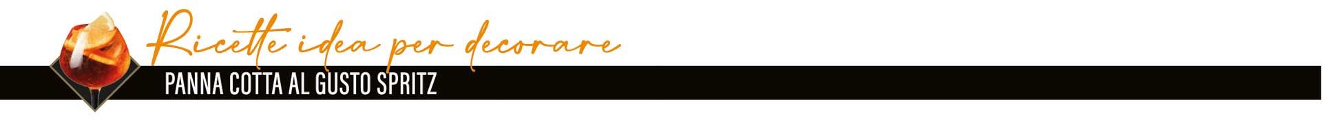 separatore ricette per Panna cotta allo spritz Rebecchi