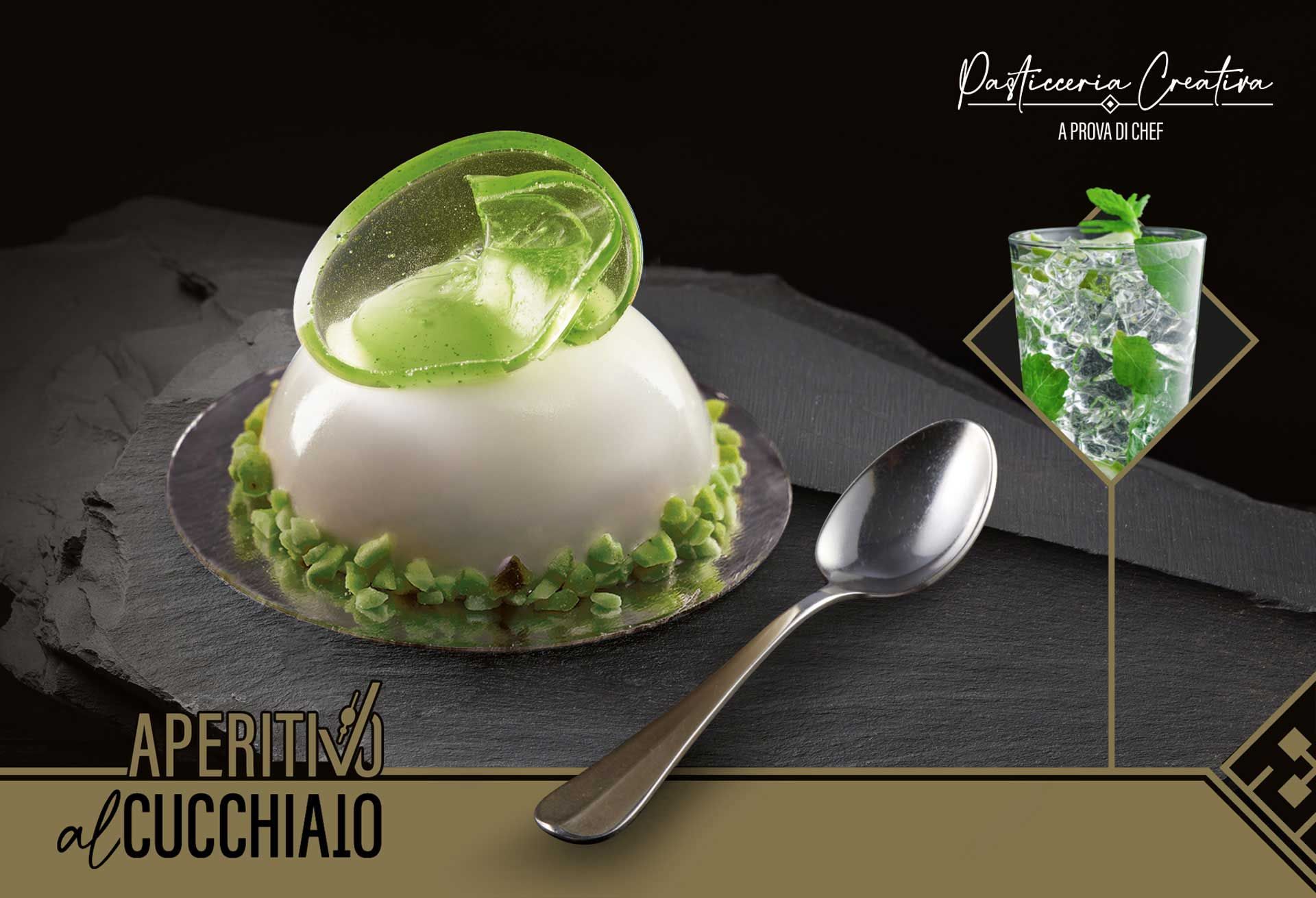 PANNA COTTA AL GUSTO MOJITO