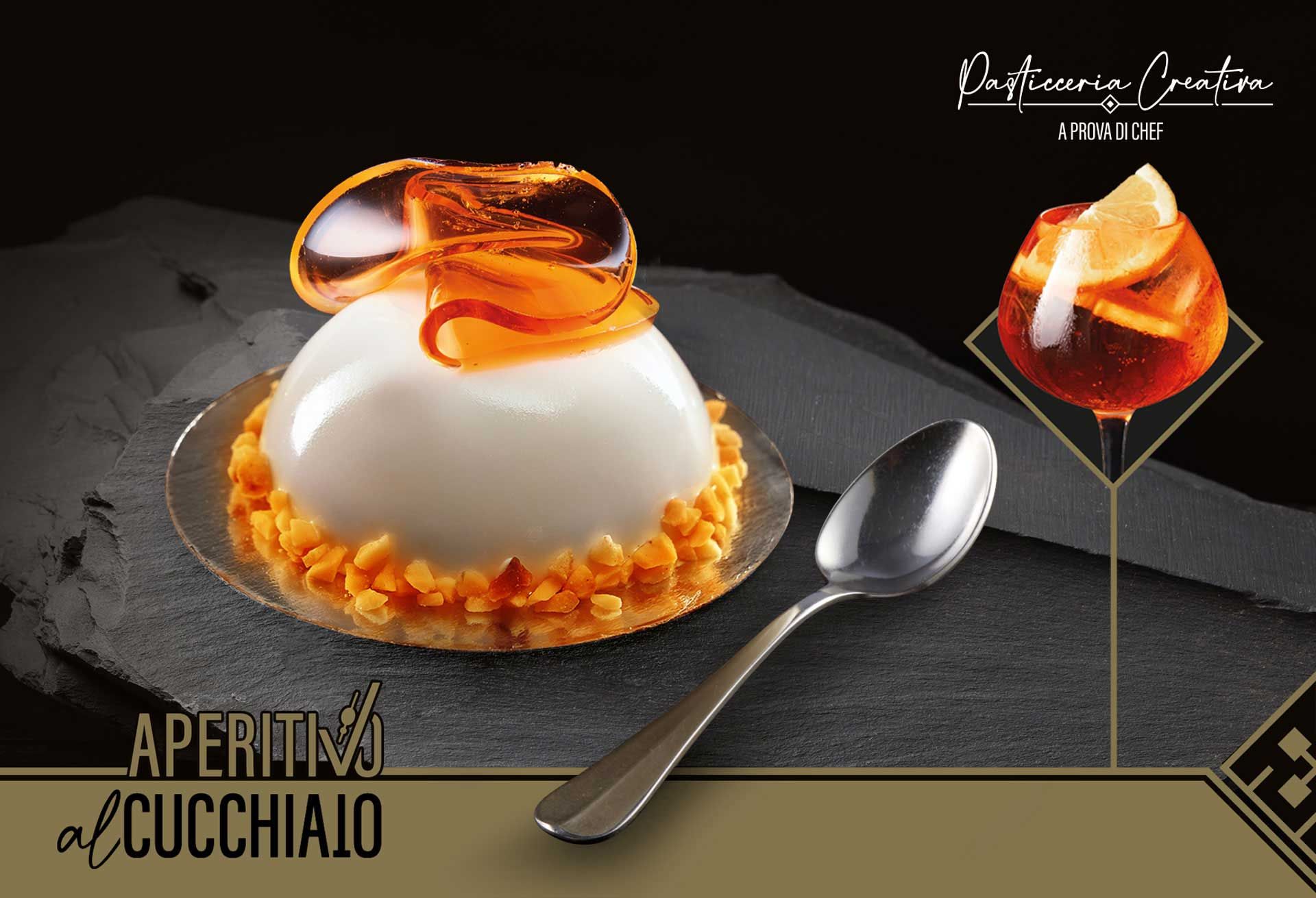 Panna cotta allo spritz Rebecchi