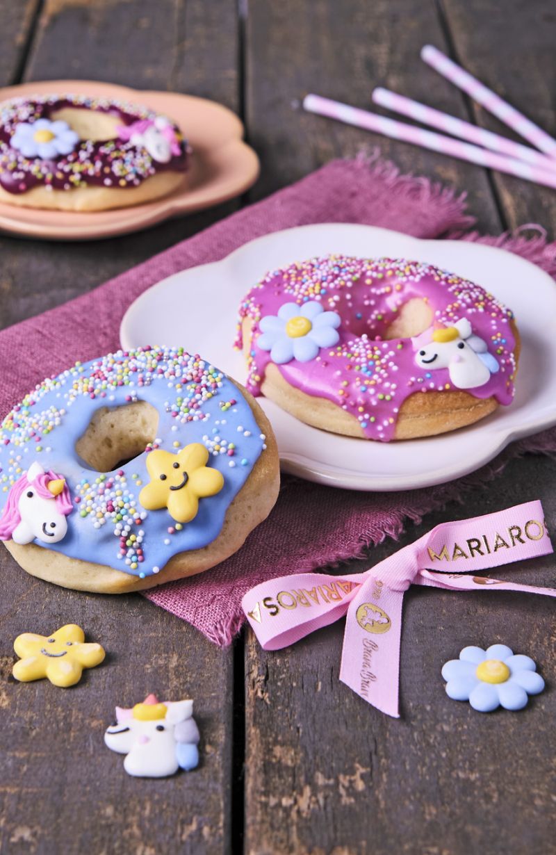 Ciambelle glassate al forno