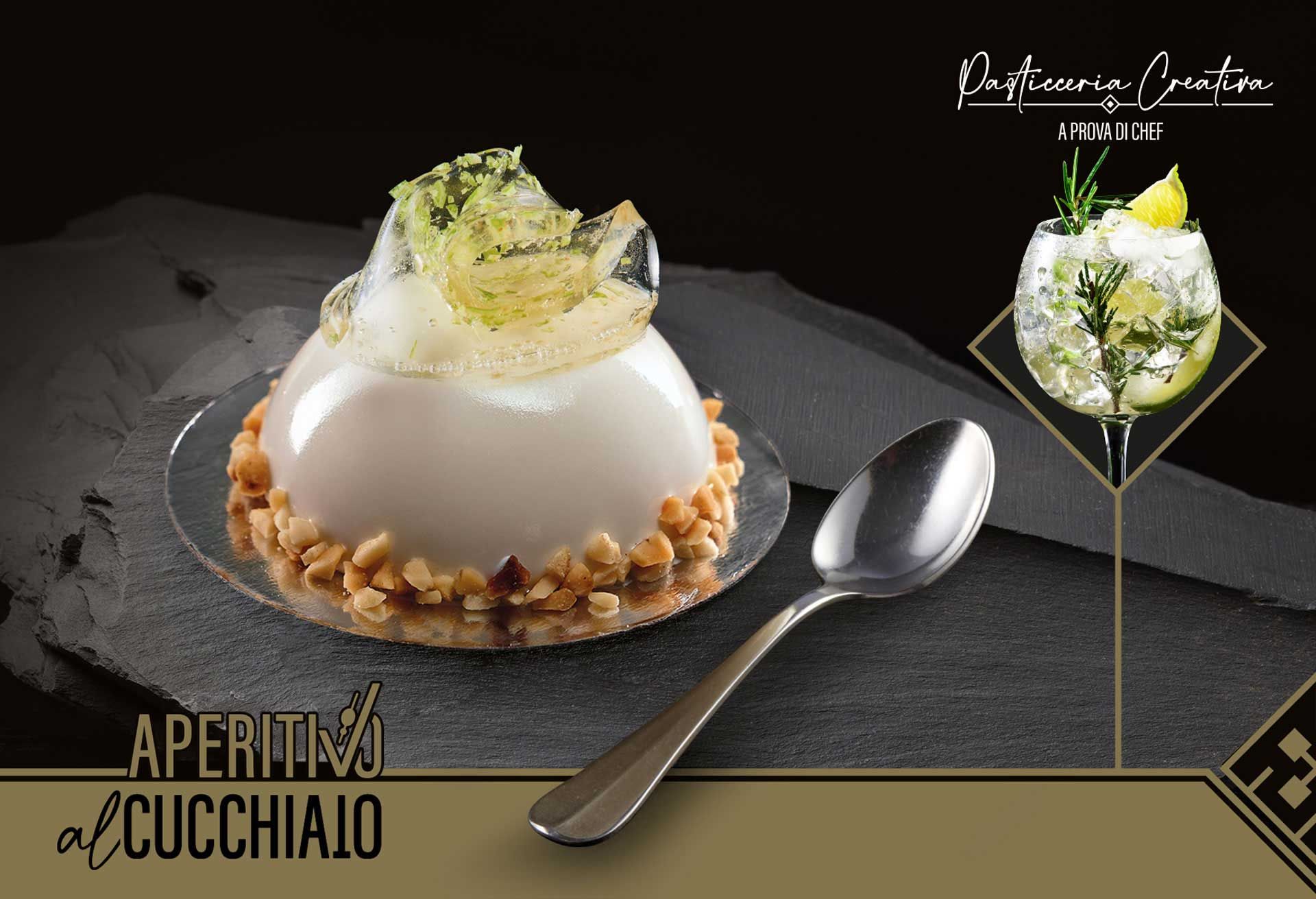 PANNA COTTA AL GUSTO GIN TONIC Rebecchi