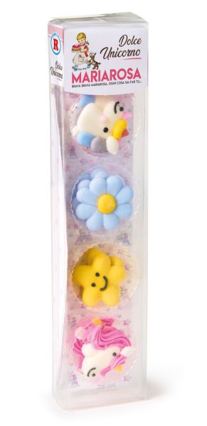 Dolci decori di zucchero dolci unicorni