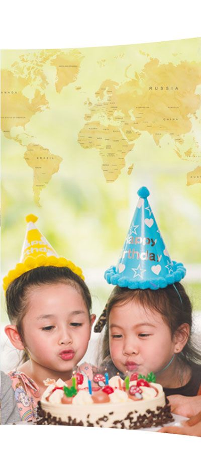 Compleanno nel mondo