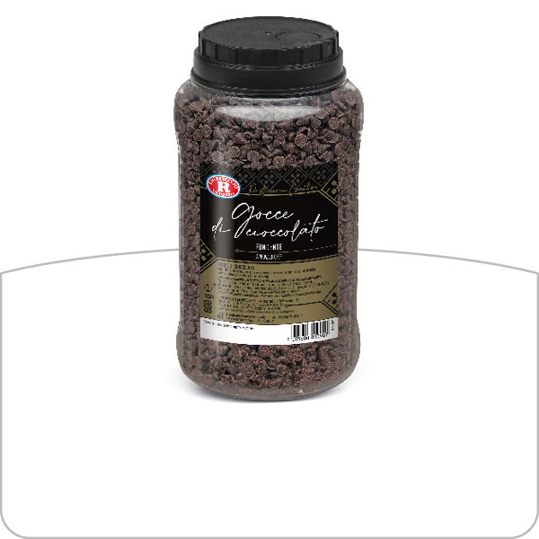 Gocce di cioccolato fondente