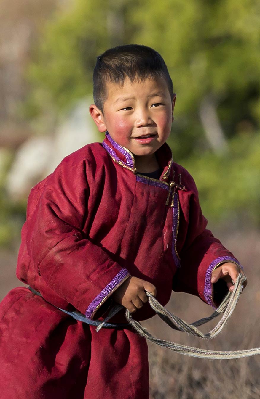 bambino mongolo