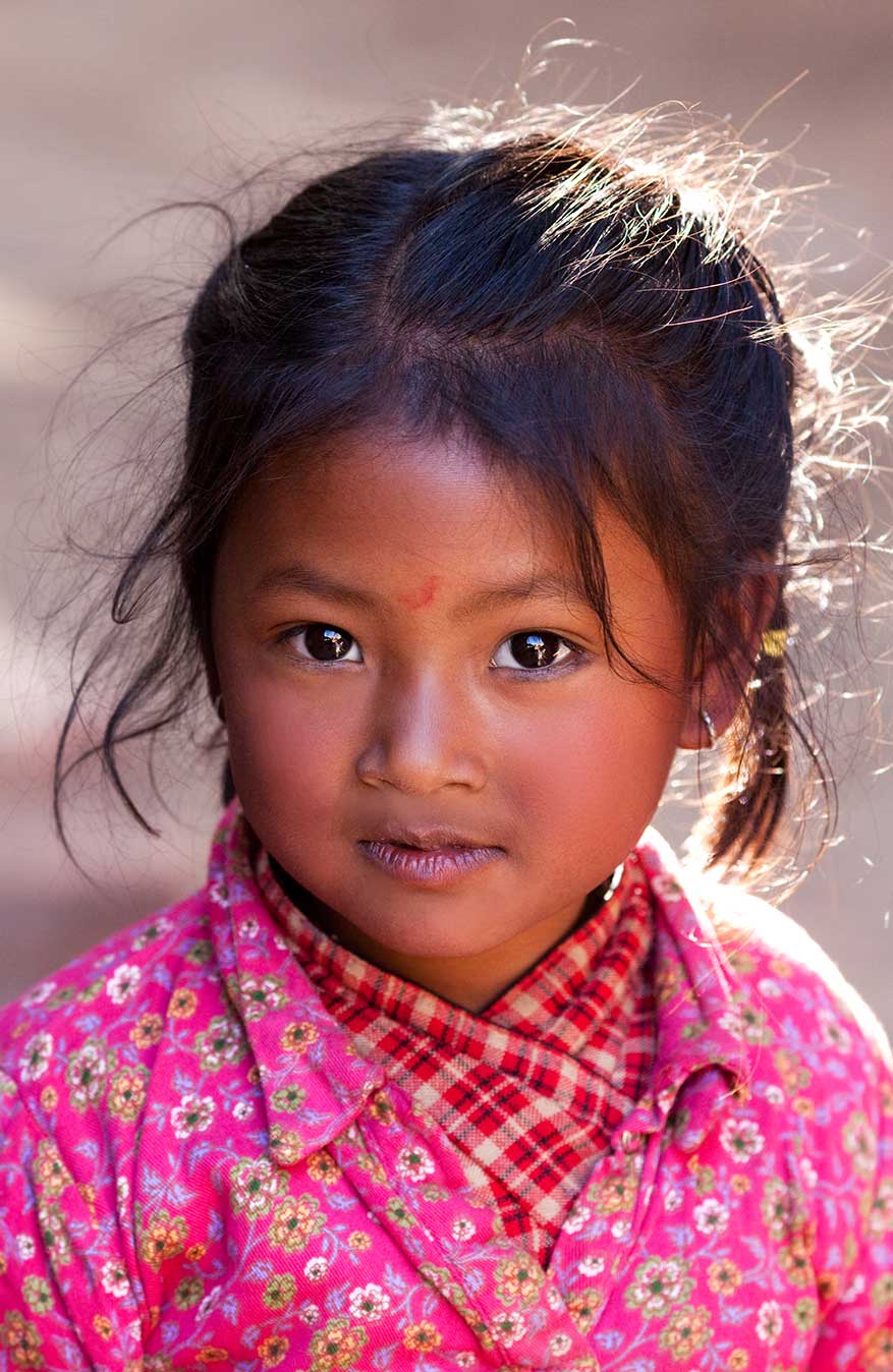 bambina Nepal