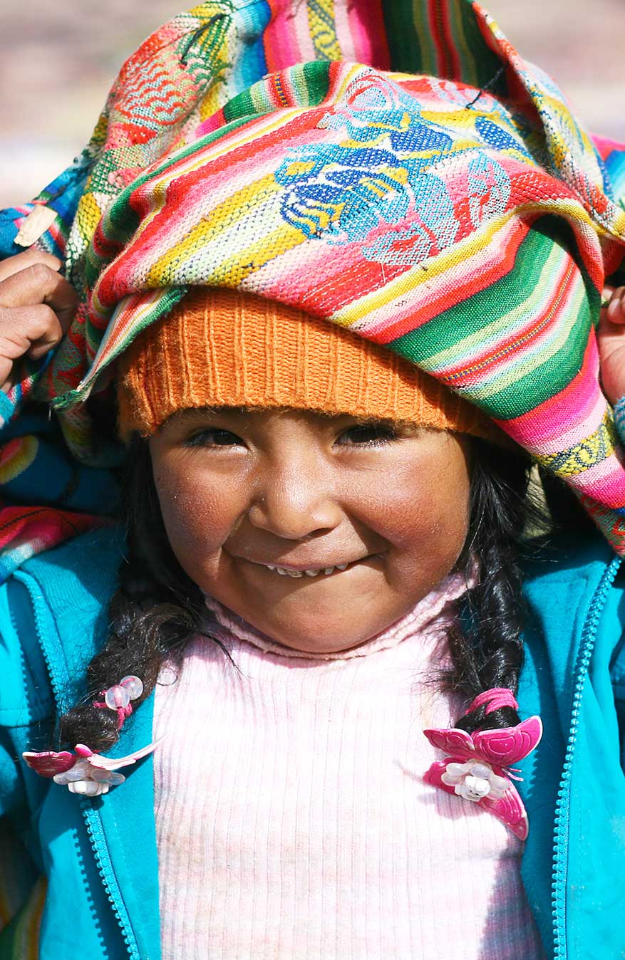 bambina peruviana