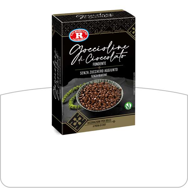 GOCCIOLINE DI CIOCCOLATO FONDENTE