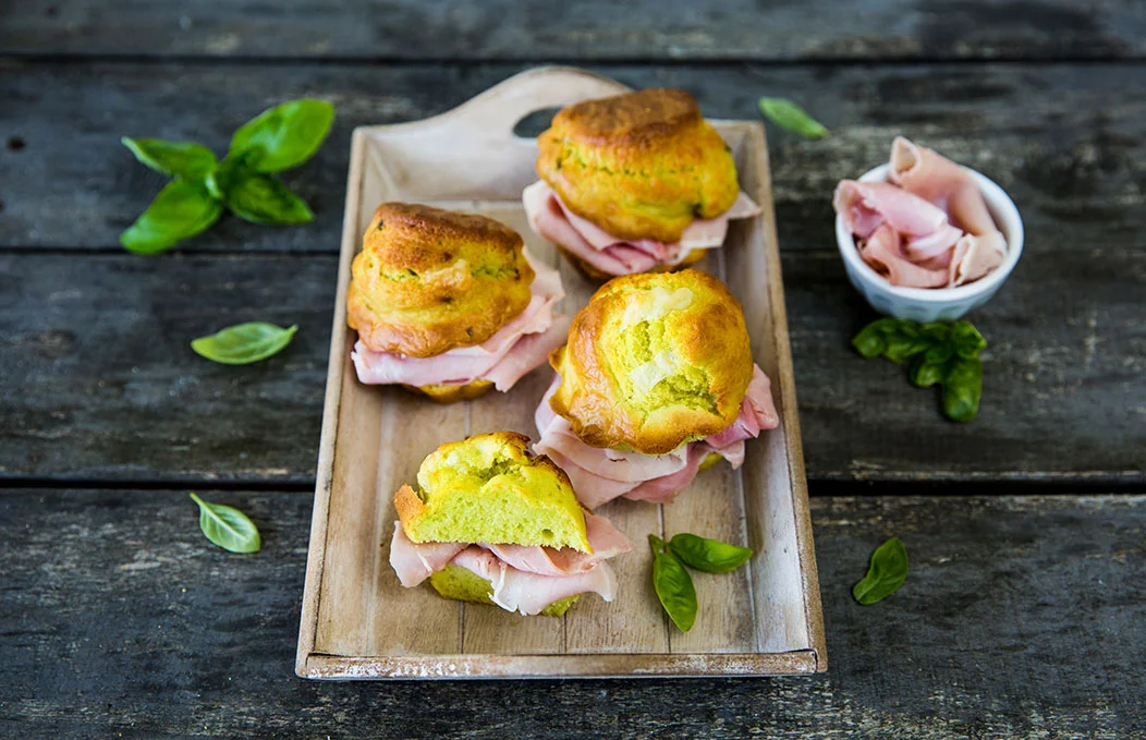 muffin salati verdi
