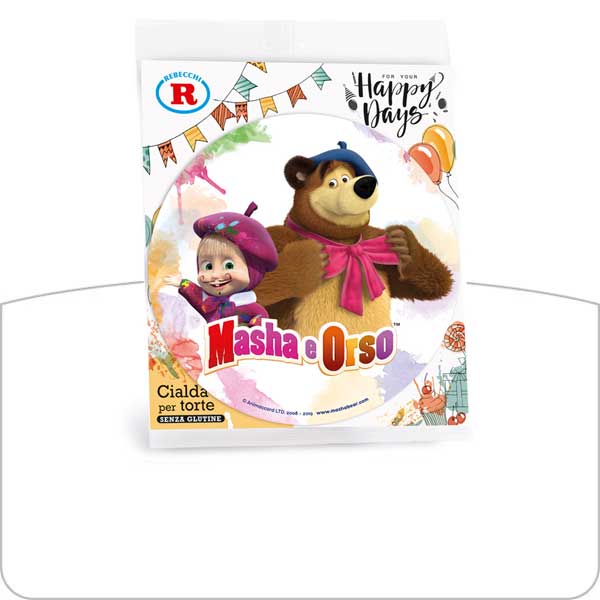 Cialda Masha e Orso