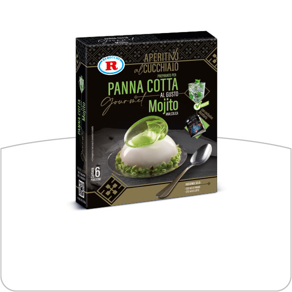 Panna cotta Mojito