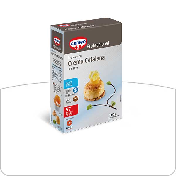 cameo professional: preparato per crema catalana