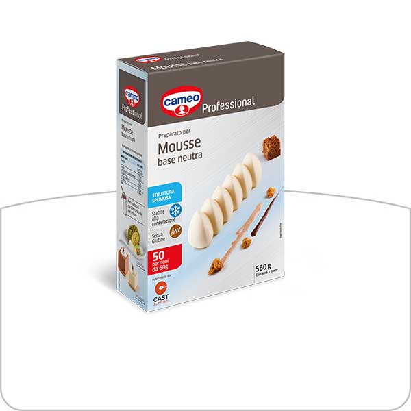 cameo professional: preparato per mousse base neutra