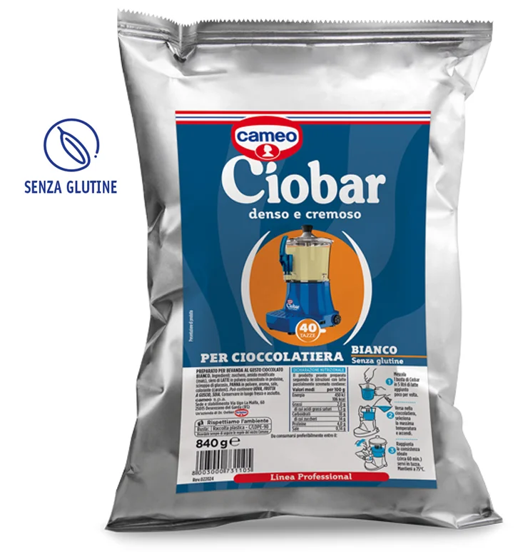 Ciobar gusto bianco 850g