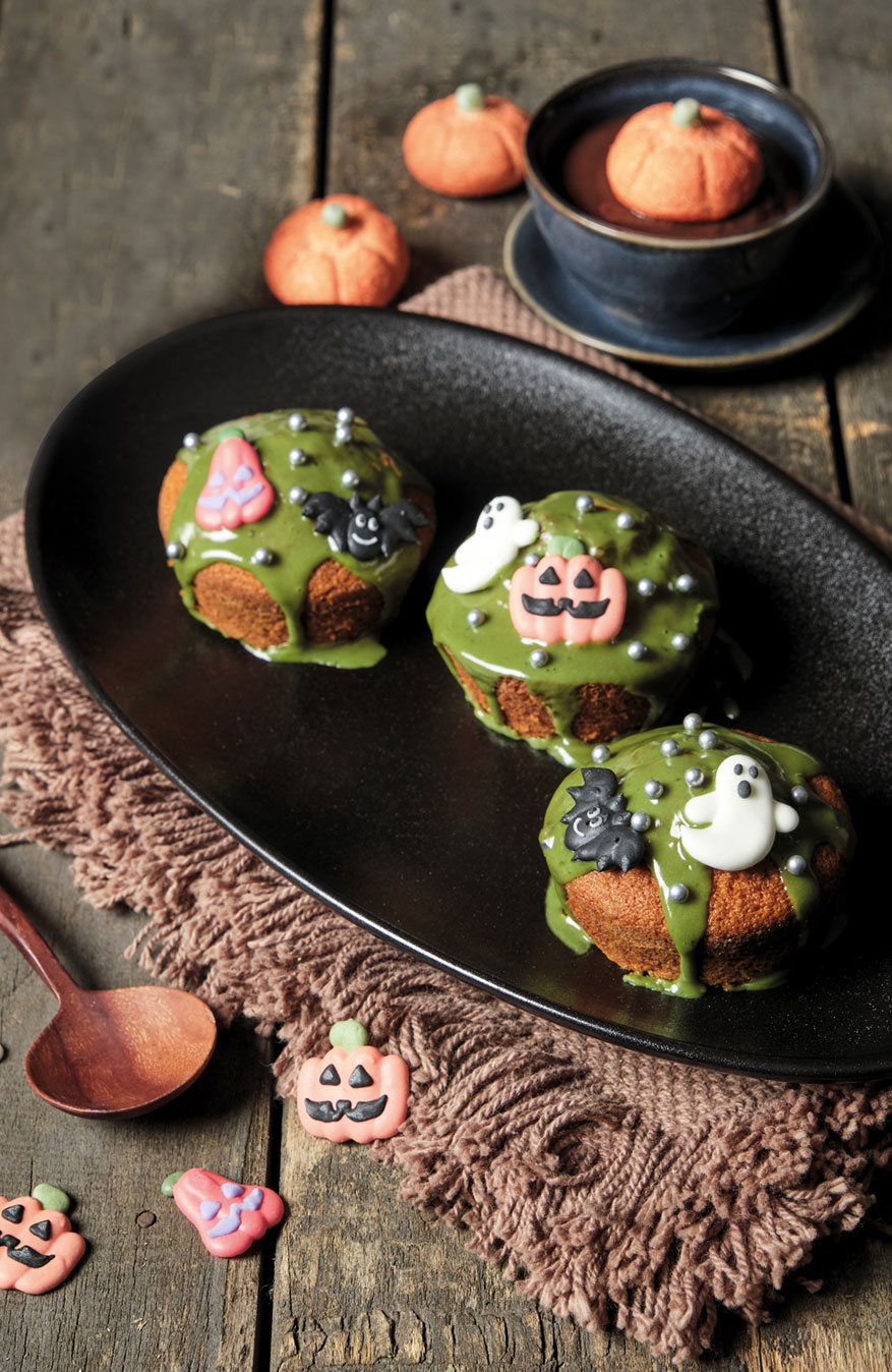 Tortini spaventosi con slime