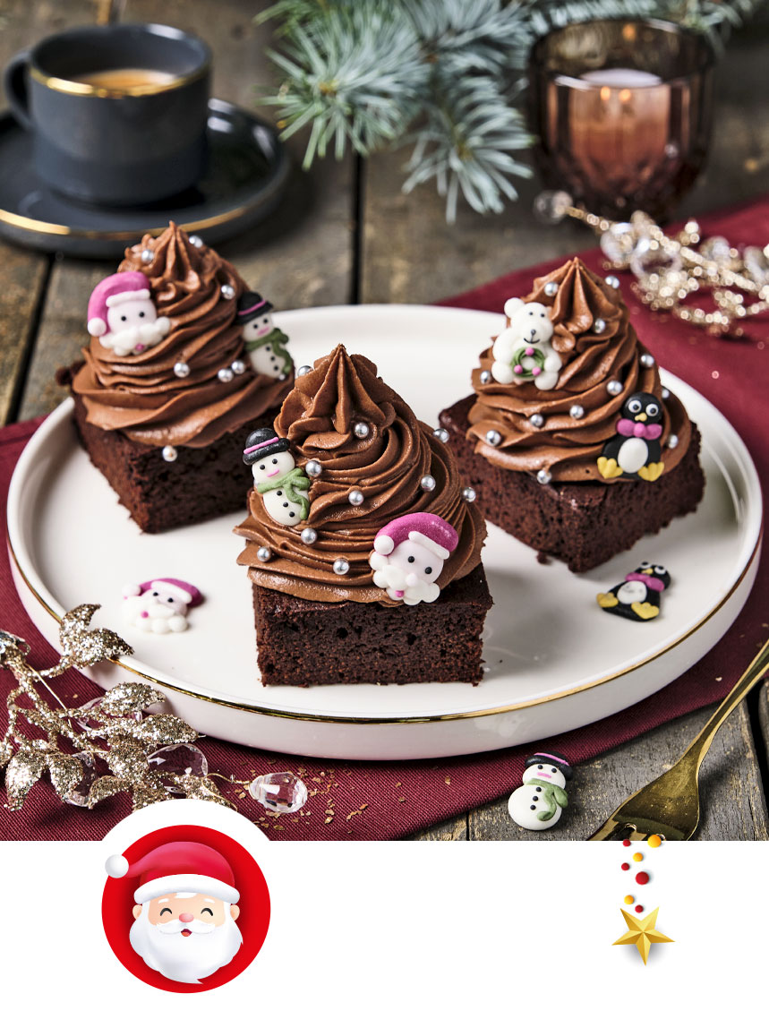 Ricetta di Natale: Alberelli di cioccolato