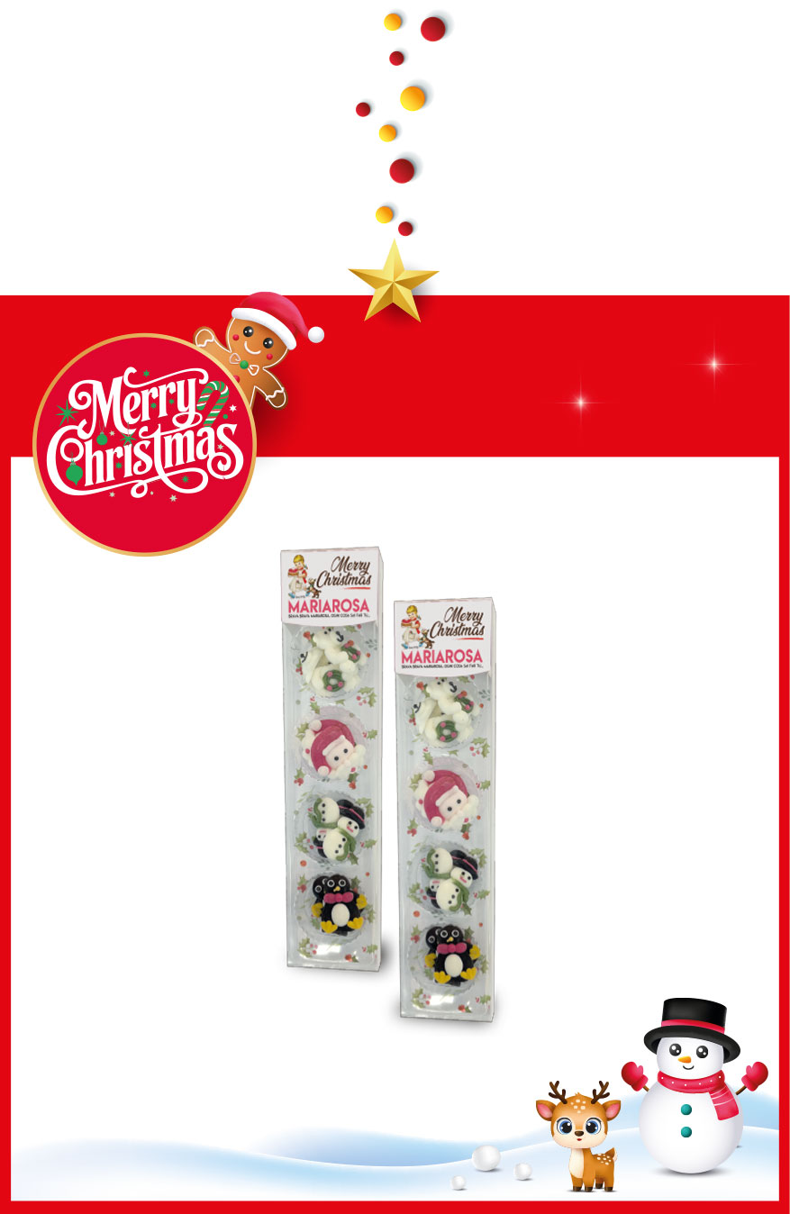 Ricetta di Natale: Bastoncini Babbo Natale - decorazioni di zucchero