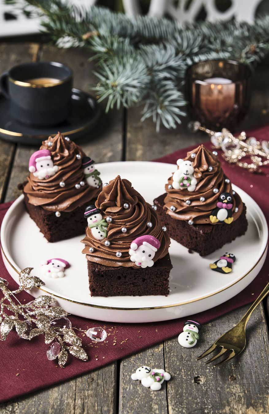 Ricetta di Natale: Alberelli di cioccolato