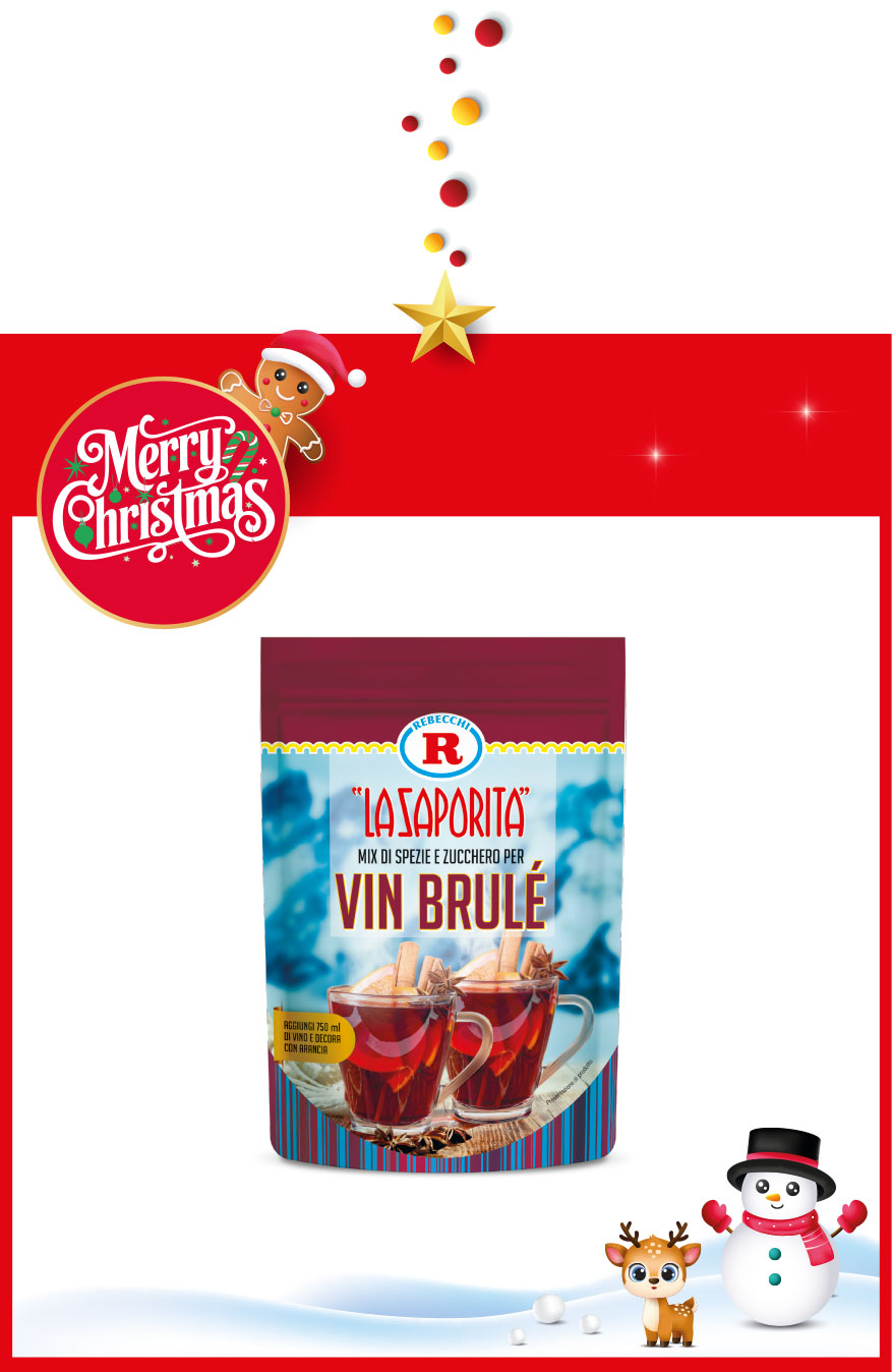 Ricette di Natale: Mix per Vin Brulé “La Saporita” Rebecchi,