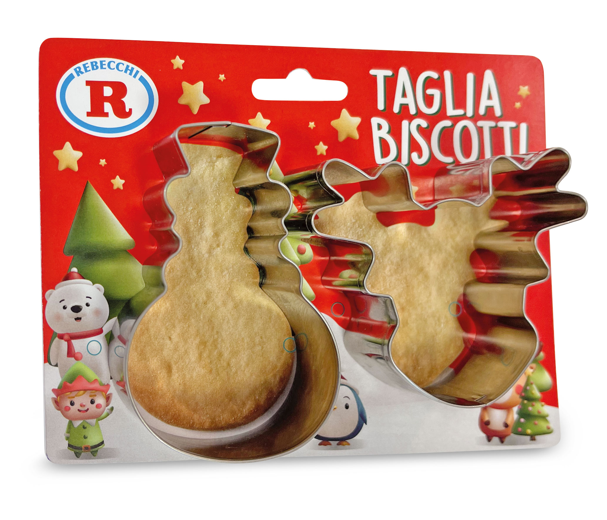 TAGLIA BISCOTTI DI NATALE REBECCHI