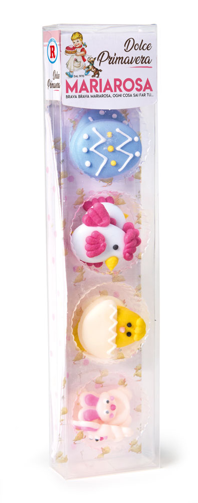 Dolci decori di zucchero dolce primavera
