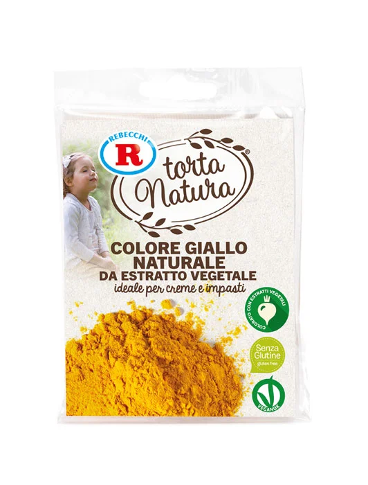 Colore giallo naturale