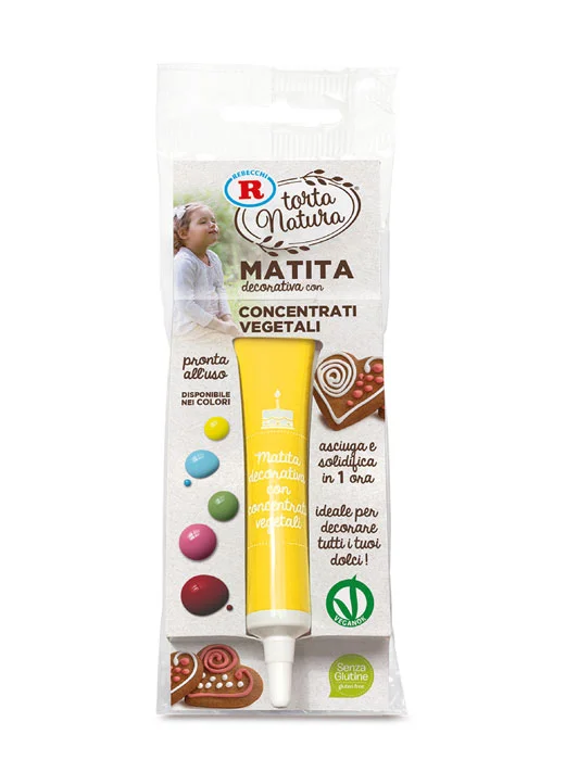 matita colore giallo