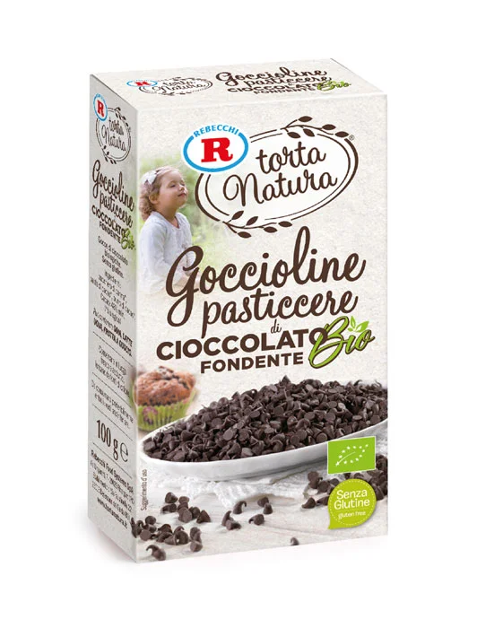 GOCCIOLINE DI CIOCCOLATO FONDENTE BIO