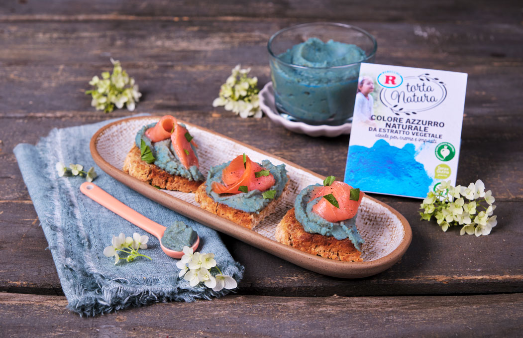 crostini al salmone