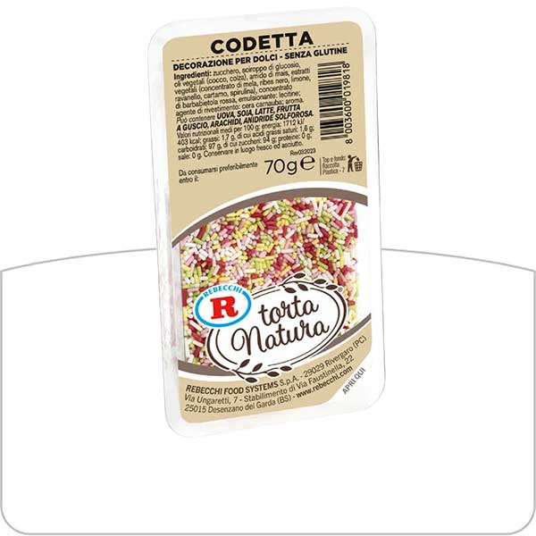 Codetta con estratti vegetali