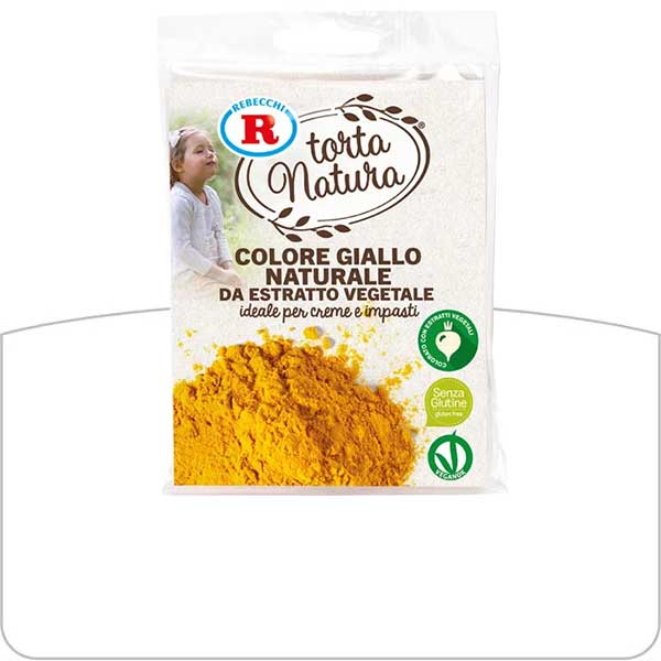 Colore giallo naturale