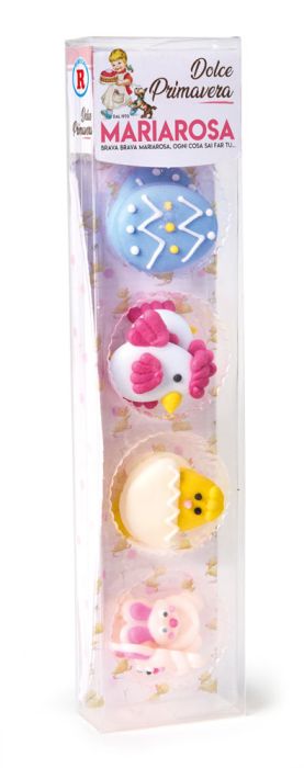 Dolci decori di zucchero dolce primavera